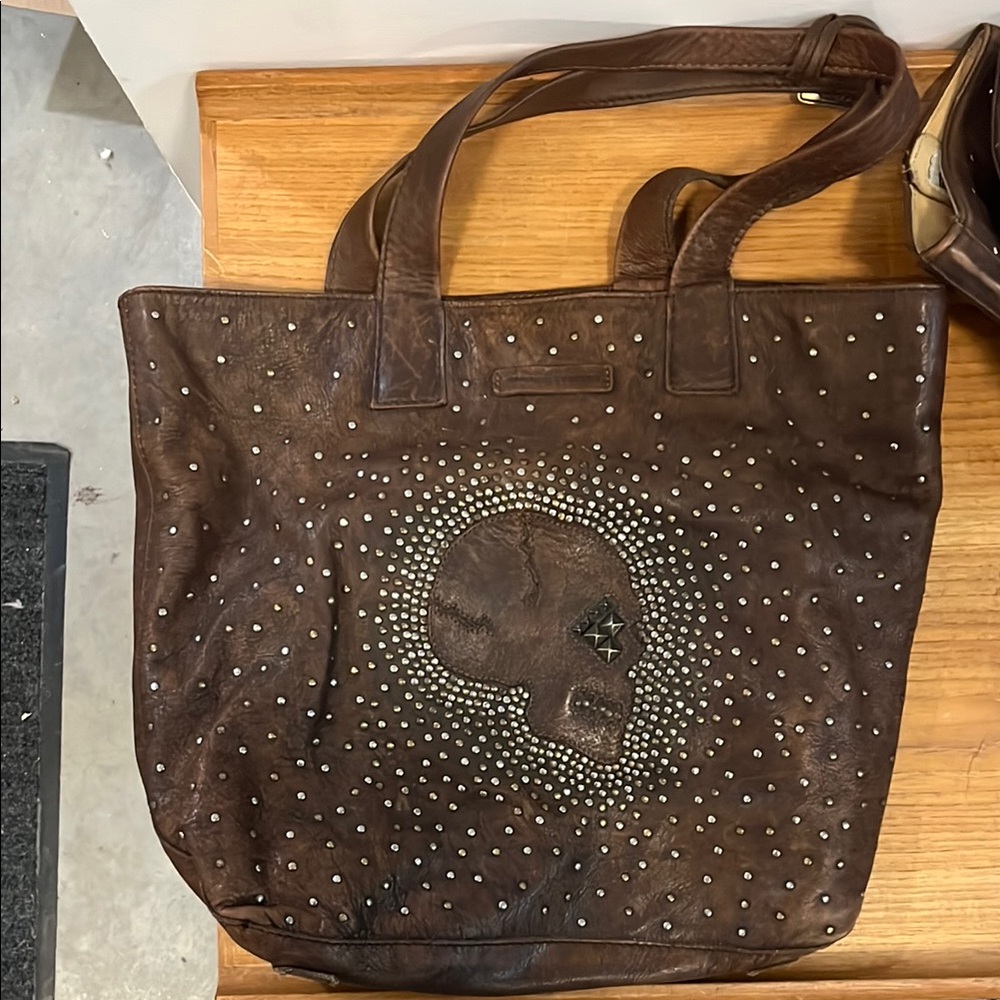 Frye Company Brown leather tote